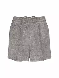ANINE BING | Shorts in lino KAM | Nero