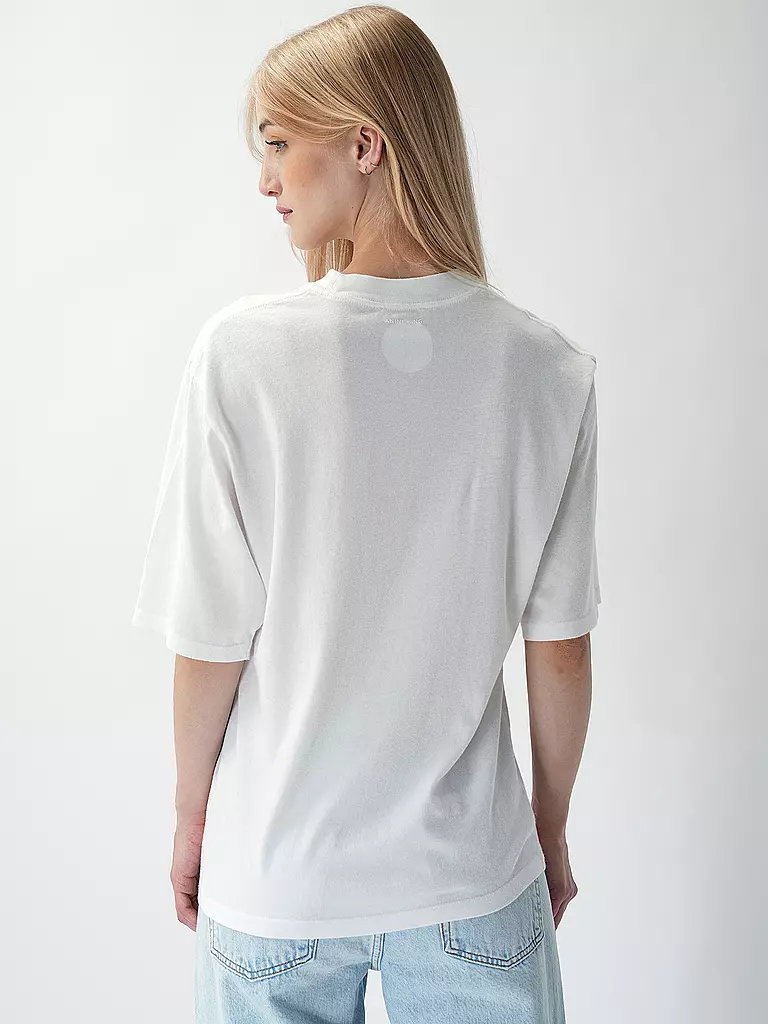 ANINE BING | T-Shirt AVI TEE KATE MOSS | Bianco