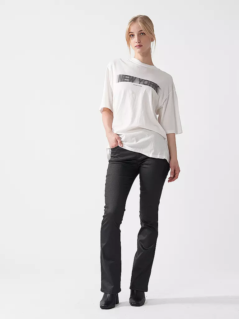 ANINE BING | T-Shirt CASON TEE BLUR | Bianco