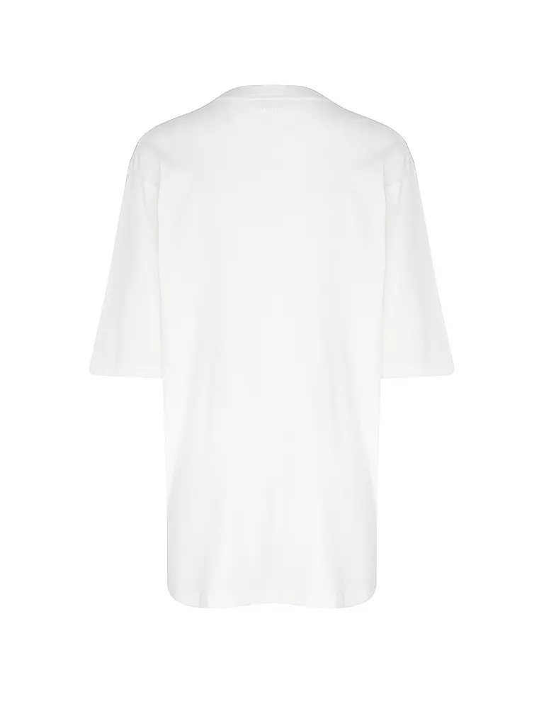 ANINE BING | T-Shirt CASON TEE BLUR | Bianco