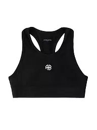 ANINE BING | Top Cropped Fit Blair | Nero