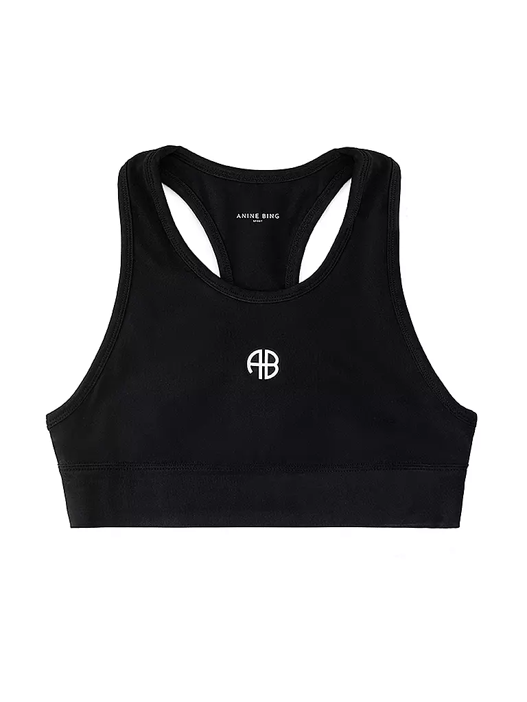 ANINE BING | Top Cropped Fit Blair | Nero