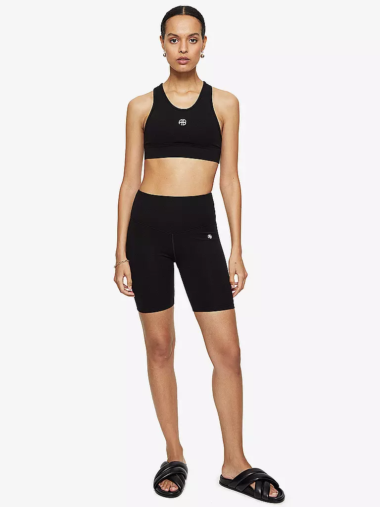 ANINE BING | Top Cropped Fit Blair | Nero