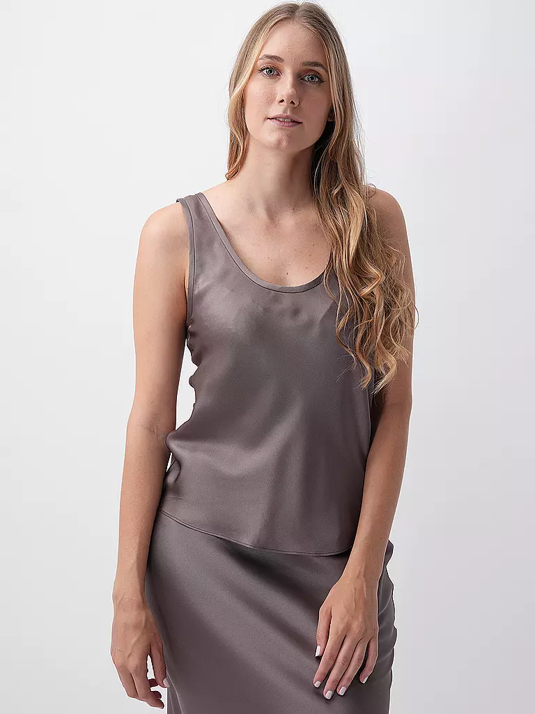 ANINE BING | Top in seta LEA | 