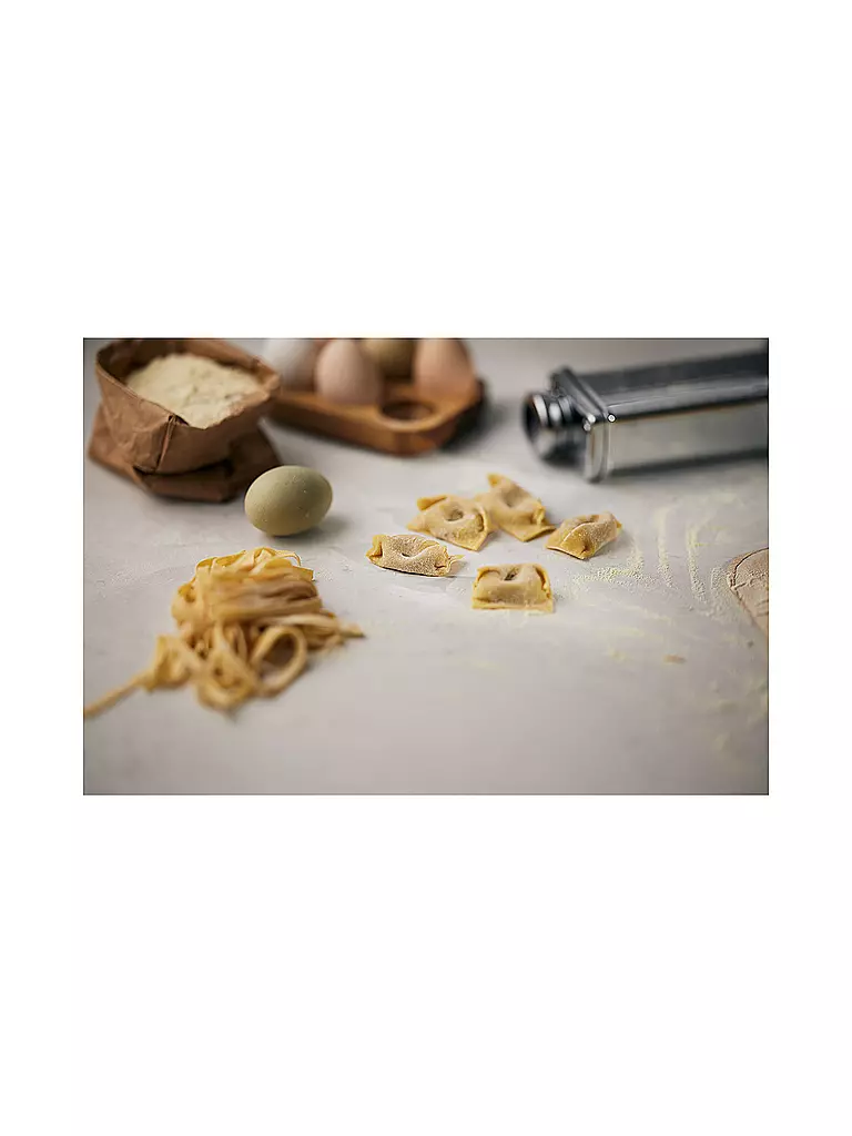 ANKARSRUM | Set per macchina per la pasta e tagliapasta 2 pezzi in acciaio inox | 