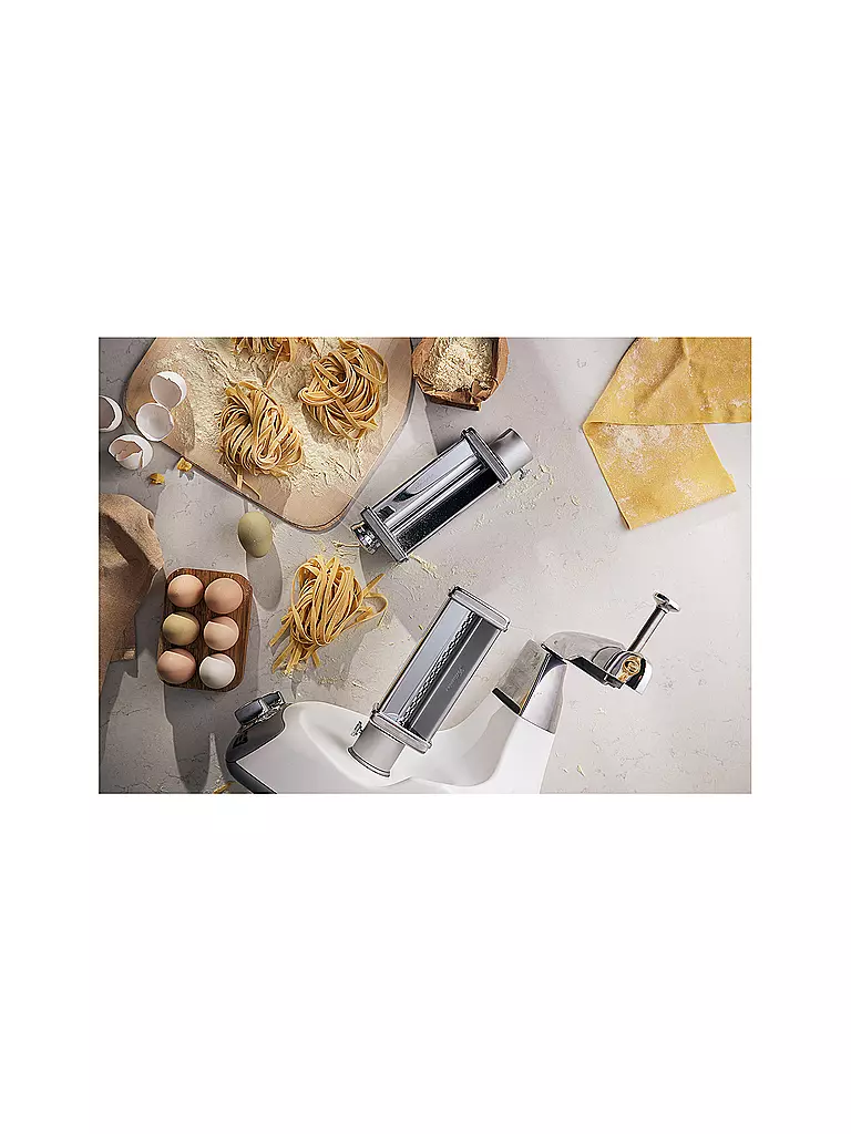 ANKARSRUM | Set per macchina per la pasta e tagliapasta 2 pezzi in acciaio inox | 