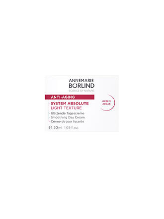ANNEMARIE BÖRLIND | SYSTEM ABSOLUTE Crema Giorno Levigante Texture Leggera 50ml
