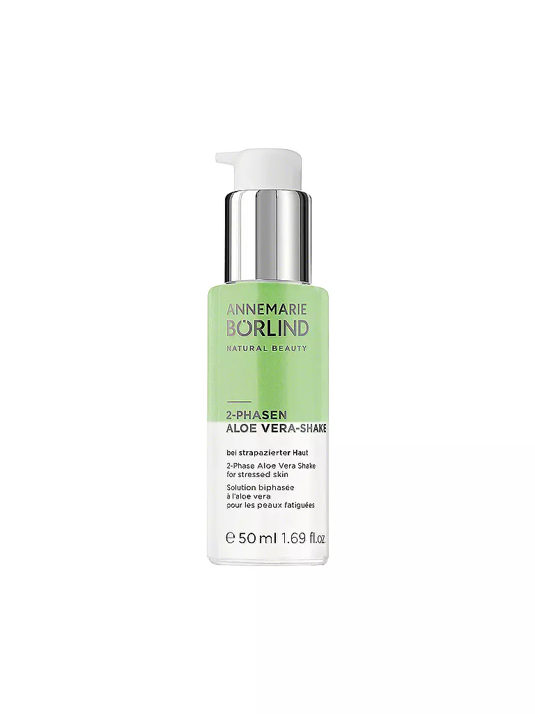 ANNEMARIE BÖRLIND | 2 FASI ALOE VERA SHAKE per pelle stressata 50ml | Senza colore