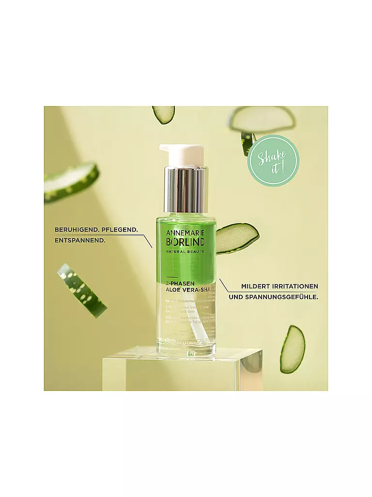 ANNEMARIE BÖRLIND | 2 FASI ALOE VERA SHAKE per pelle stressata 50ml |