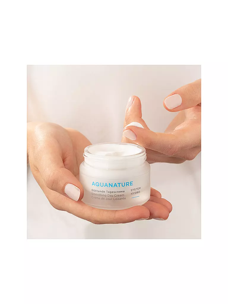 ANNEMARIE BÖRLIND | AQUANATURE Crema Giorno Levigante 50ml | Senza colore