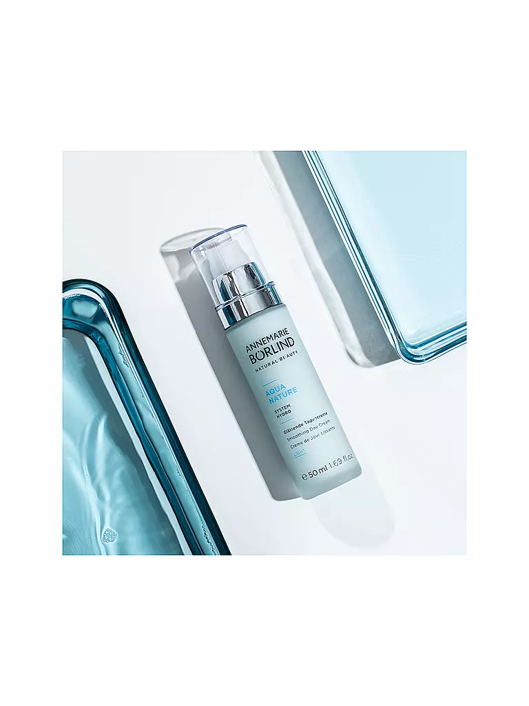 ANNEMARIE BÖRLIND | AQUANATURE Crema Giorno Levigante Light 50ml | Senza colore