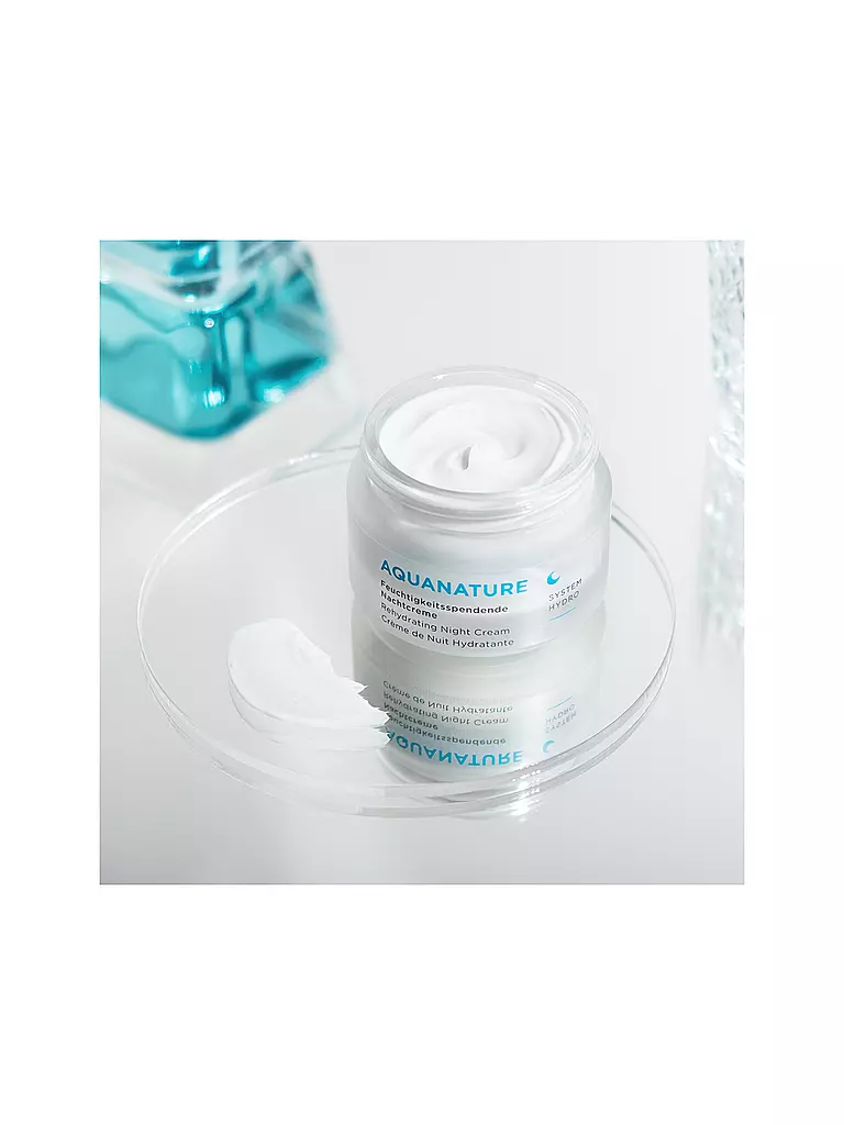 ANNEMARIE BÖRLIND | AQUANATURE Crema notte idratante 50ml | Senza colore