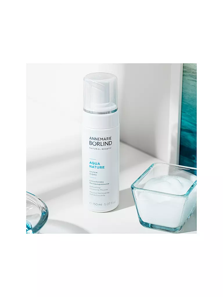 ANNEMARIE BÖRLIND | AQUANATURE Mousse Detergente Rinfrescante 150ml | 