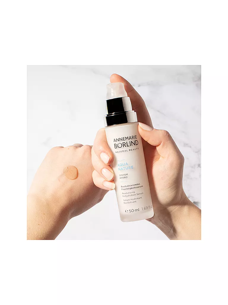 ANNEMARIE BÖRLIND | AQUANATURE Siero Idratante Rivitalizzante 50ml | Senza colore