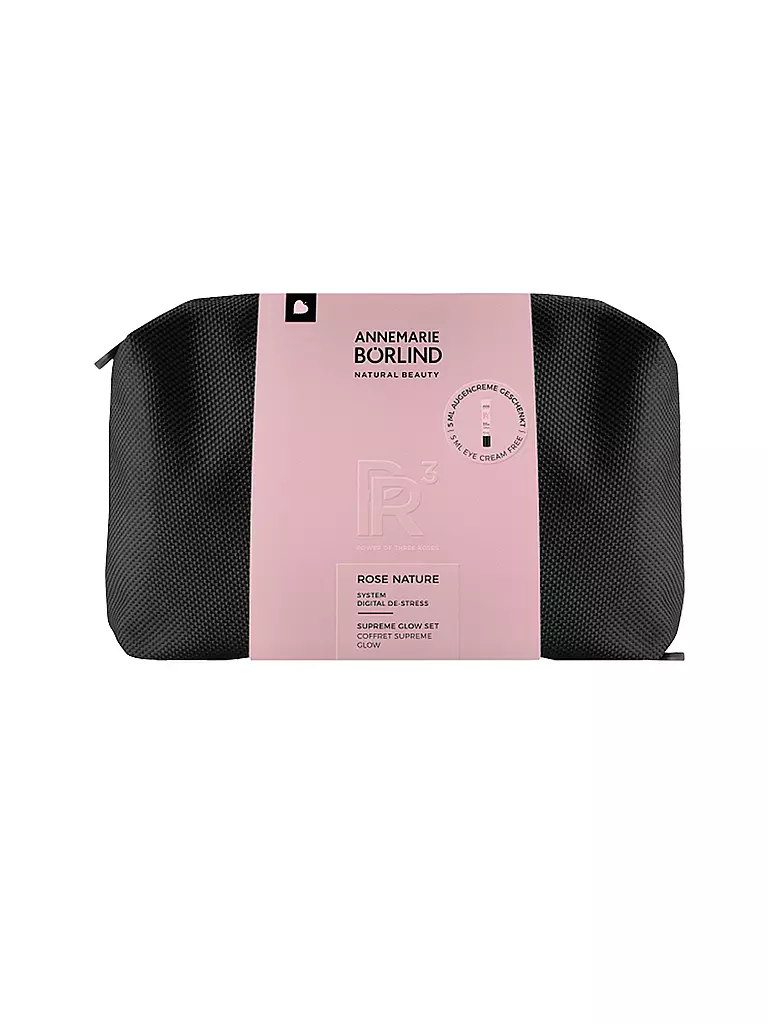 ANNEMARIE BÖRLIND | Cofanetto regalo - ROSE NATURE SUPREME GLOW SET 50ml / 5ml | Senza colore