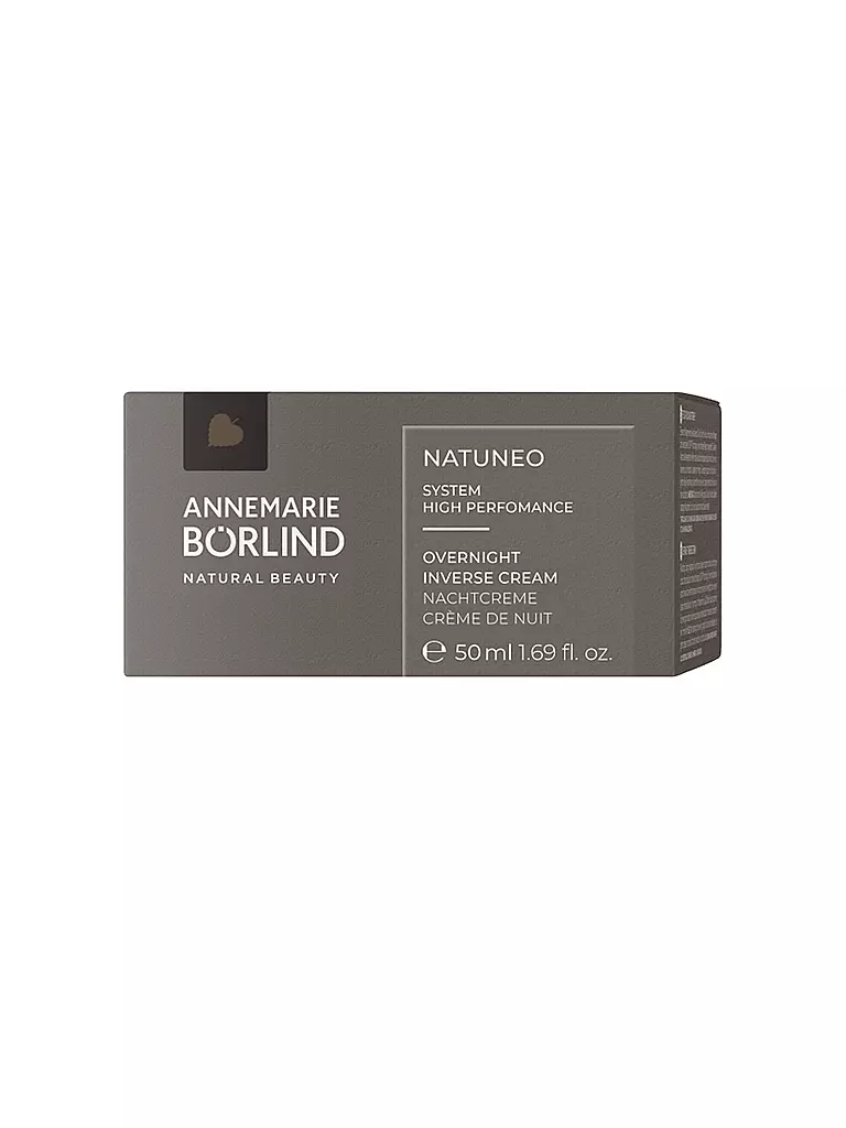 ANNEMARIE BÖRLIND | Crema viso - NATUNEO Overnight Inverse Cream 50ml | Senza colore
