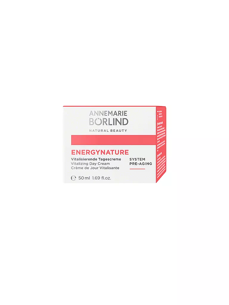 ANNEMARIE BÖRLIND | ENERGYNATURE Crema Giorno Rivitalizzante 50ml | Senza colore