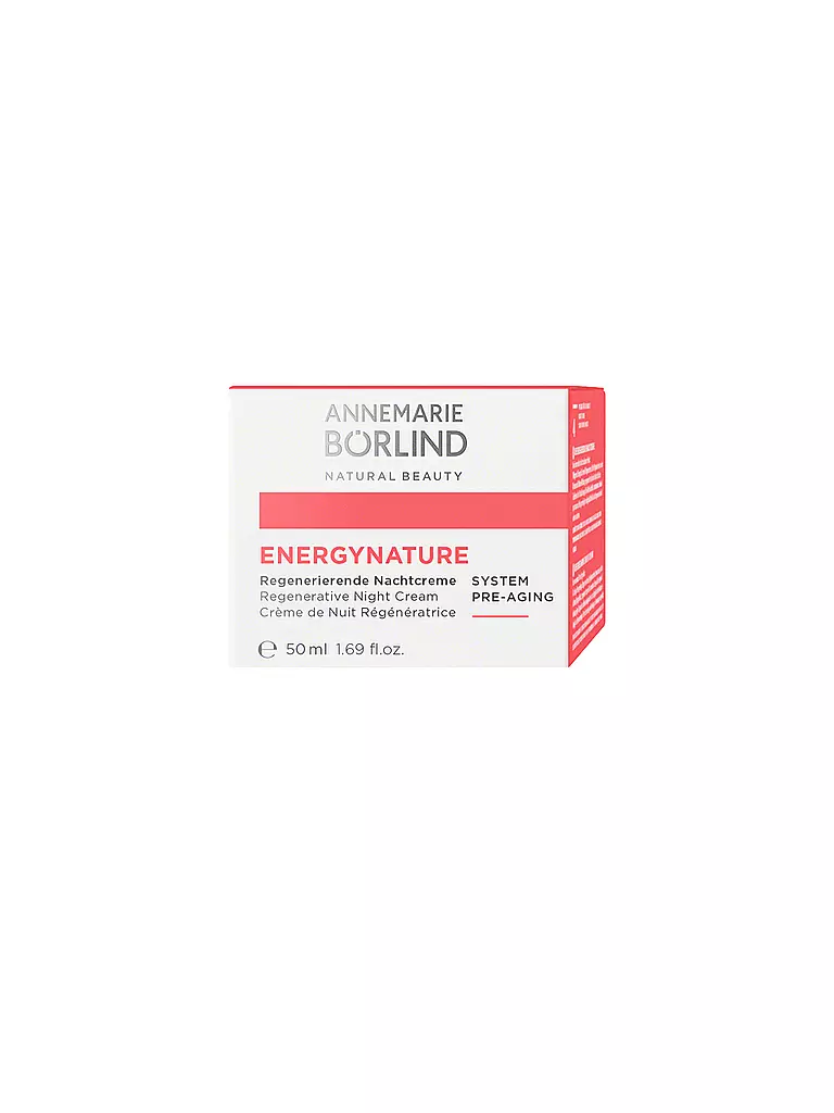 ANNEMARIE BÖRLIND | ENERGYNATURE Crema notte rigenerante 50ml | Senza colore
