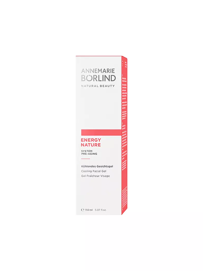 ANNEMARIE BÖRLIND | ENERGYNATURE Gel Viso Rinfrescante 150ml | Senza colore