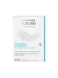 ANNEMARIE BÖRLIND | HYALURON AUGENPADS con effetto immediato, 6 pezzi | Senza colore