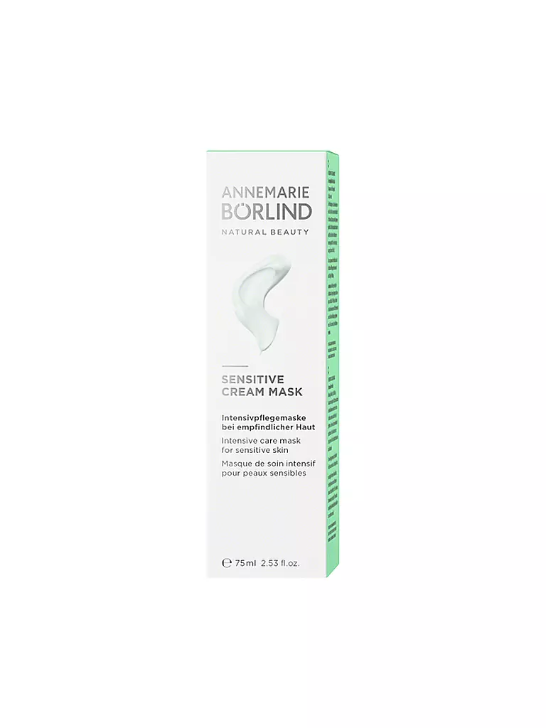 ANNEMARIE BÖRLIND | MASCHERA CREMA PELLE SENSIBILE 75ml | Senza colore