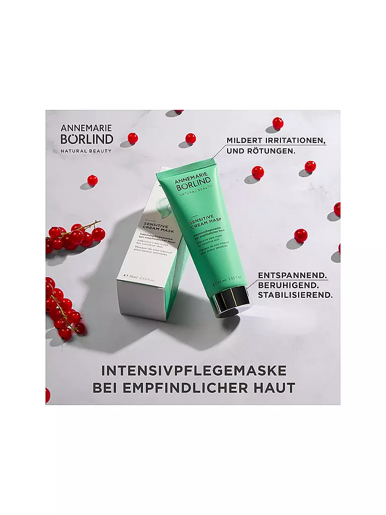 ANNEMARIE BÖRLIND | MASCHERA CREMA PELLE SENSIBILE 75ml |