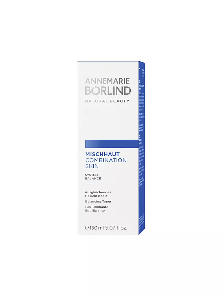 ANNEMARIE BÖRLIND | MISCHHAUT Tonico viso equilibrante 150ml | Senza colore