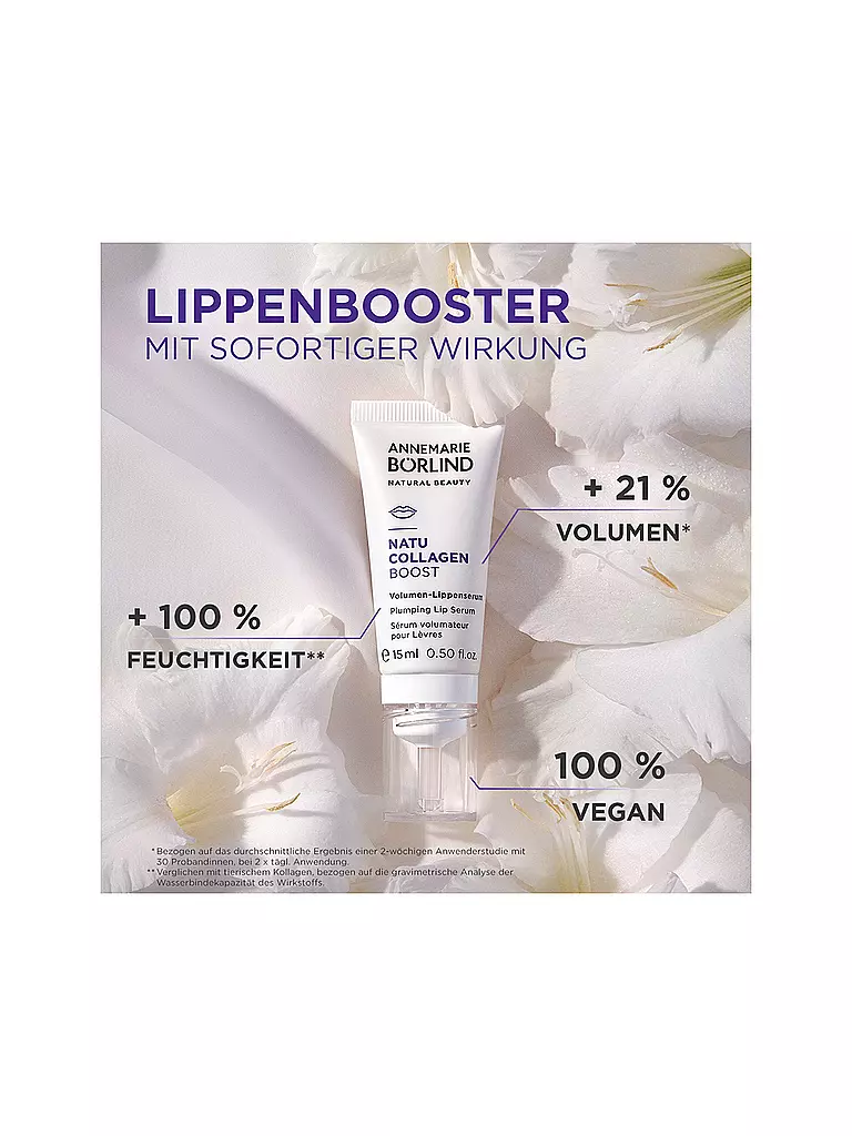 ANNEMARIE BÖRLIND | NATU COLLAGEN Siero Volumizzante Labbra 15ml | 