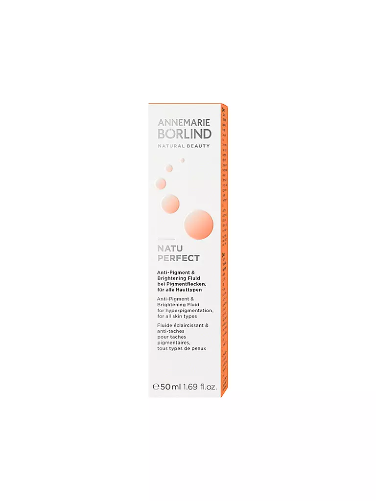 ANNEMARIE BÖRLIND | NATUPERFECT - Fluido Anti-Pigmenti e Illuminante 50ml | Senza colore