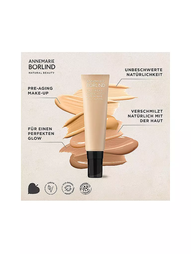ANNEMARIE BÖRLIND | NATUWEAR® FOUNDATION (12 Light Ivory) |