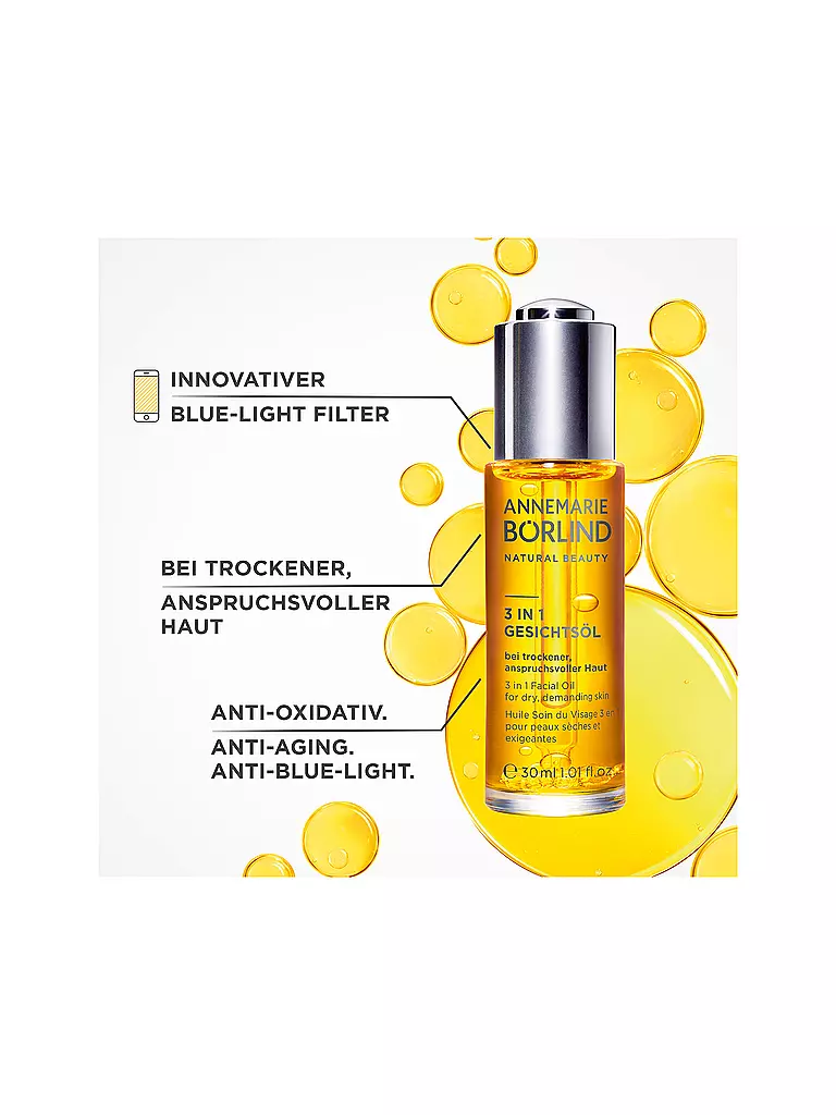 ANNEMARIE BÖRLIND | OLIO VISO 3 IN 1 30ml | 