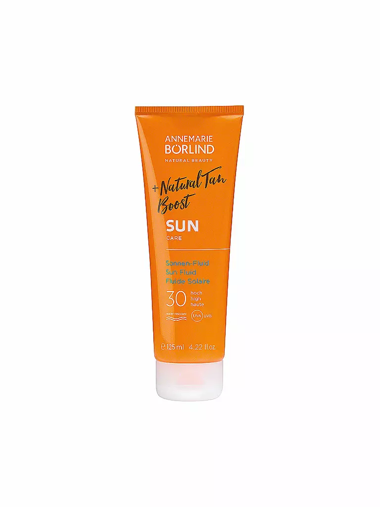 ANNEMARIE BÖRLIND | Protezione solare - SUN CARE Natural Tan Boost Fluido solare SPF 30 125ml | Senza colore