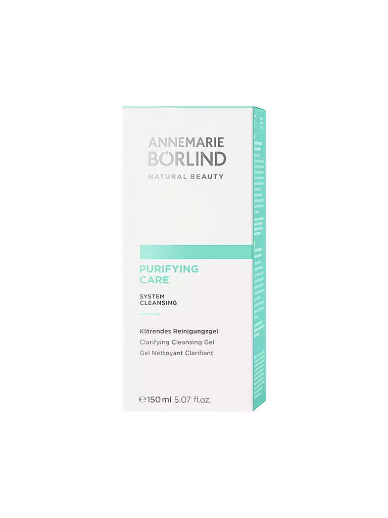 ANNEMARIE BÖRLIND | PURIFYING CARE Gel Detergente Purificante 150ml | Senza colore
