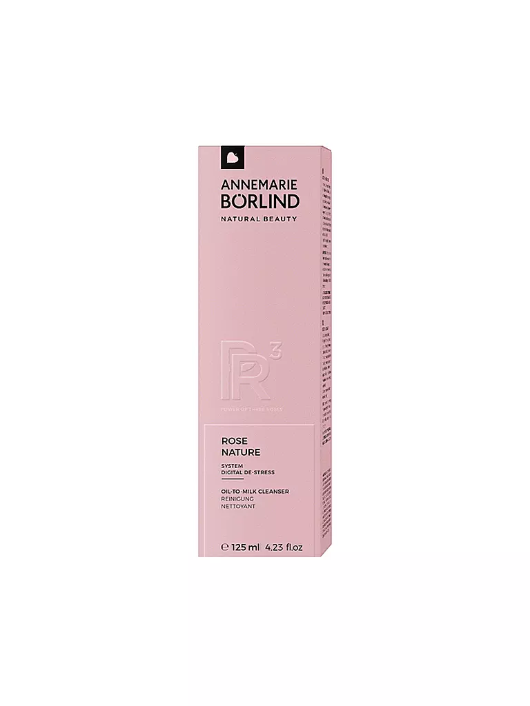 ANNEMARIE BÖRLIND | ROSE NATURE DETERGENTE OLIO-LATTE 125ml | Senza colore