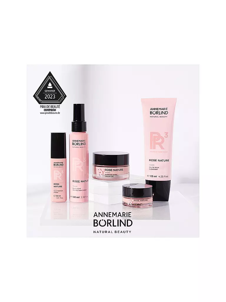 ANNEMARIE BÖRLIND | ROSE NATURE DETERGENTE OLIO-LATTE 125ml | 
