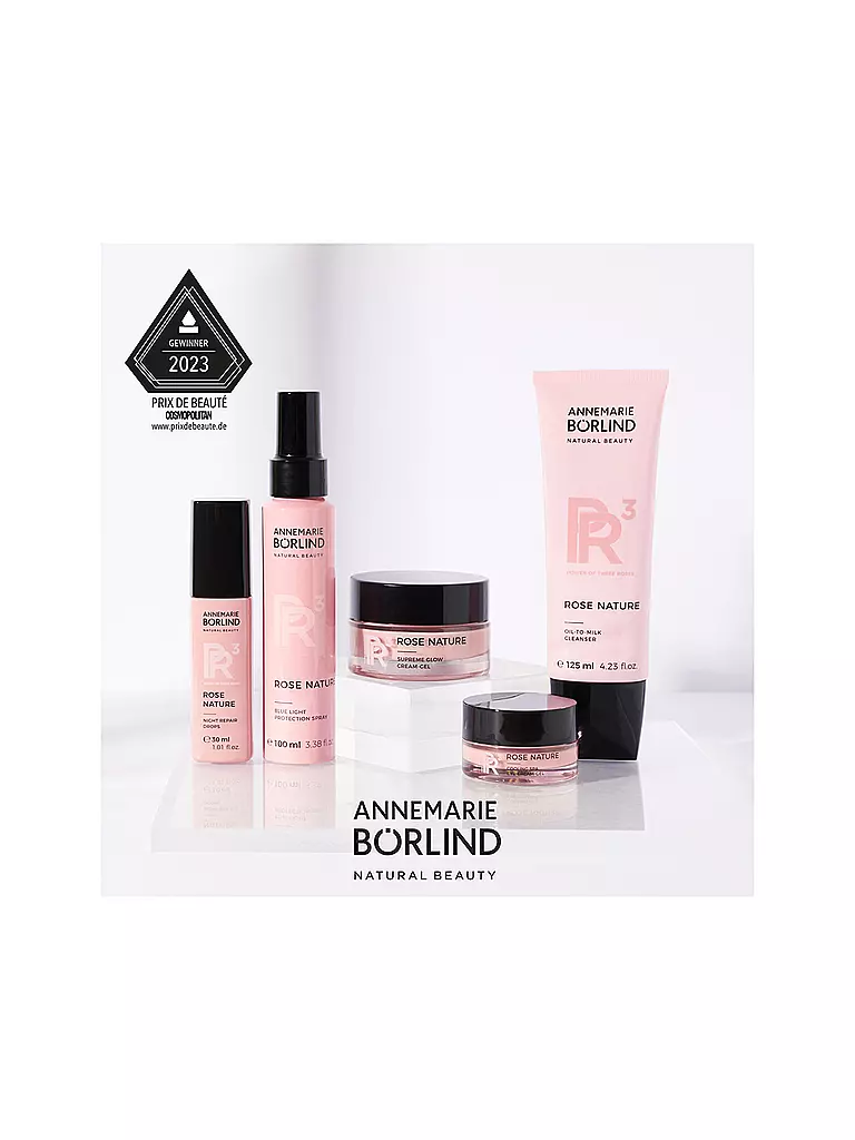 ANNEMARIE BÖRLIND | ROSE NATURE SUPREME GLOW CREMA-GEL 50ml | 