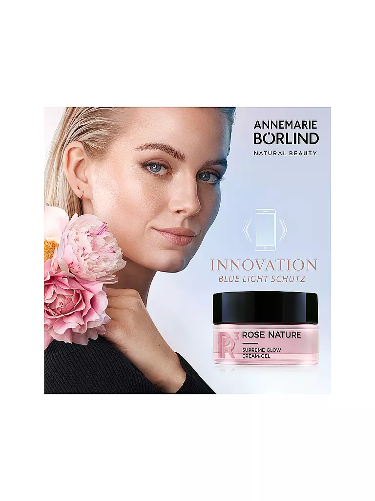 ANNEMARIE BÖRLIND | ROSE NATURE SUPREME GLOW CREMA-GEL 50ml | 