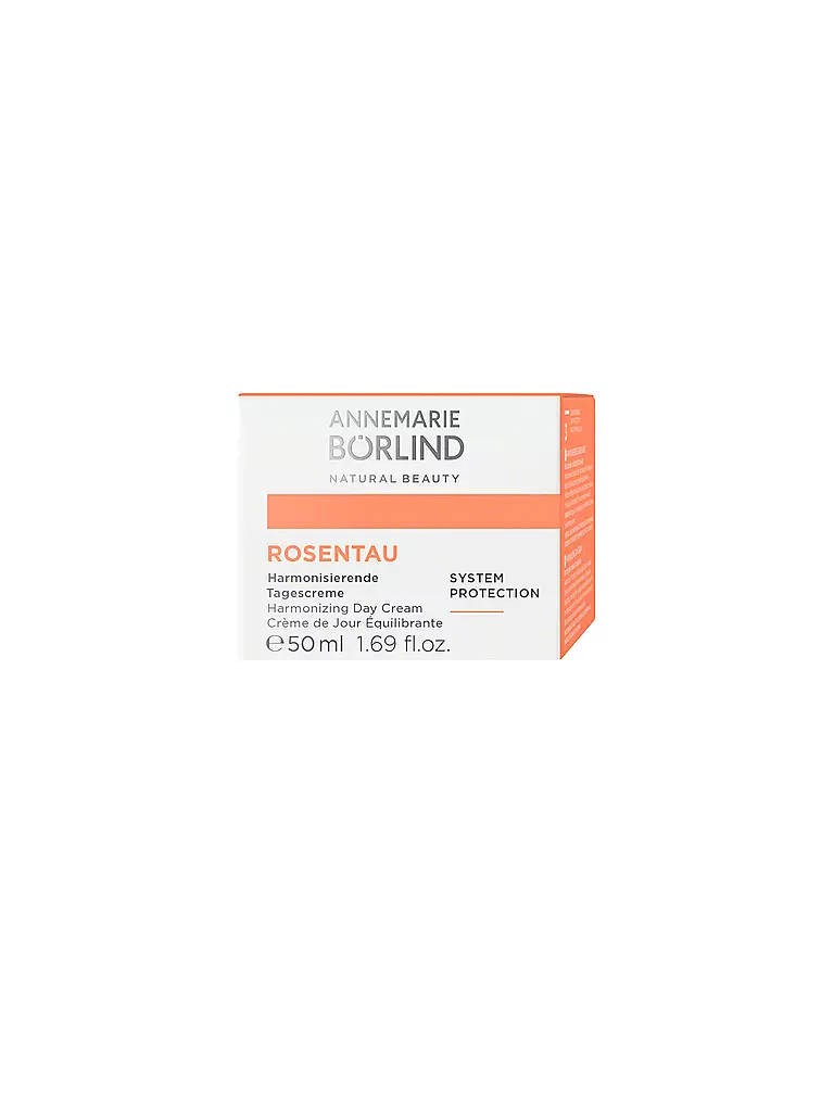ANNEMARIE BÖRLIND | ROSENTAU Crema Giorno Armonizzante 50ml | Senza colore