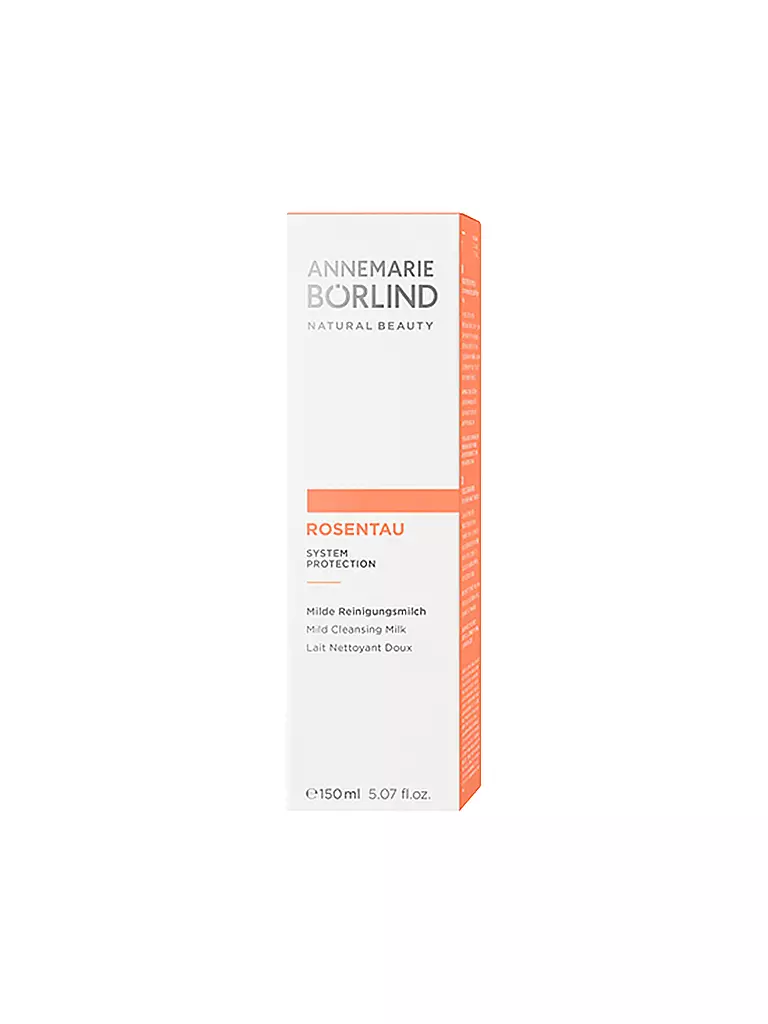 ANNEMARIE BÖRLIND | ROSENTAU Latte Detergente Delicato 150ml | Senza colore