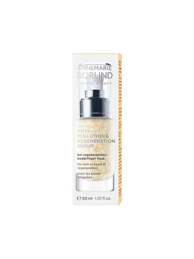 ANNEMARIE BÖRLIND | SIERO ANTI-INQUINAMENTO & RIGENERAZIONE 30ml | Senza colore