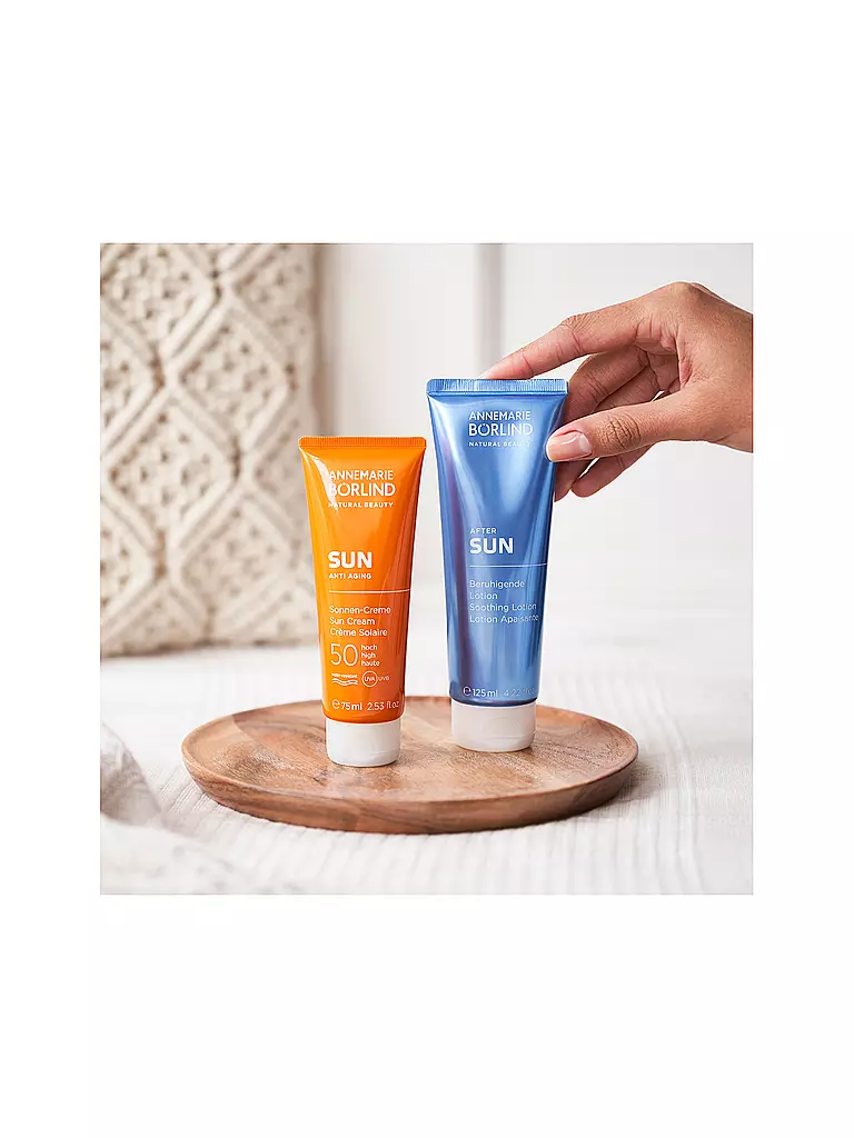 ANNEMARIE BÖRLIND | SUN ANTI-AGING Crema Solare SPF 50 75ml | 