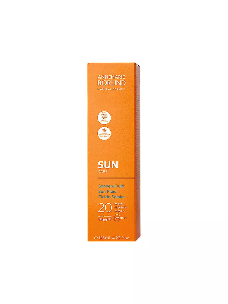 ANNEMARIE BÖRLIND | SUN CARE Fluido Solare SPF 20 125ml | Senza colore