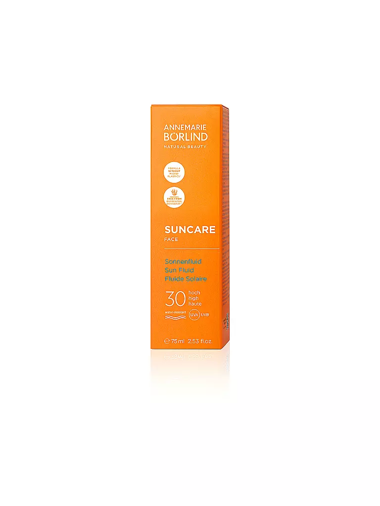 ANNEMARIE BÖRLIND | SUNCARE FACE Fluido Solare Viso SPF 30 75ml | Senza colore