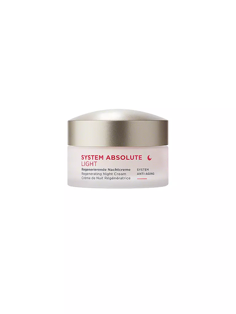 ANNEMARIE BÖRLIND | SYSTEM ABSOLUTE Crema notte rigenerante light 50ml | 