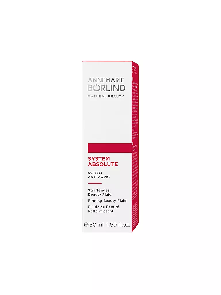 ANNEMARIE BÖRLIND | SYSTEM ABSOLUTE Fluido di Bellezza Rassodante 50ml | Senza colore