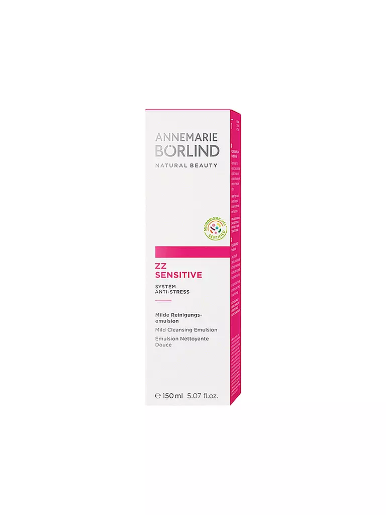 ANNEMARIE BÖRLIND | ZZ SENSITIVE Emulsione Detergente Delicata 150ml | Senza colore
