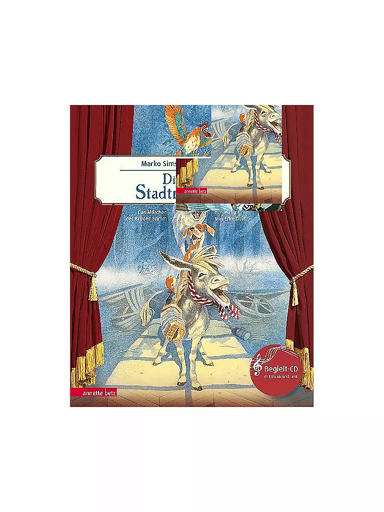 ANNETTE BETZ VERLAG | Libro - I musicanti di Brema con CD audio | Senza colore