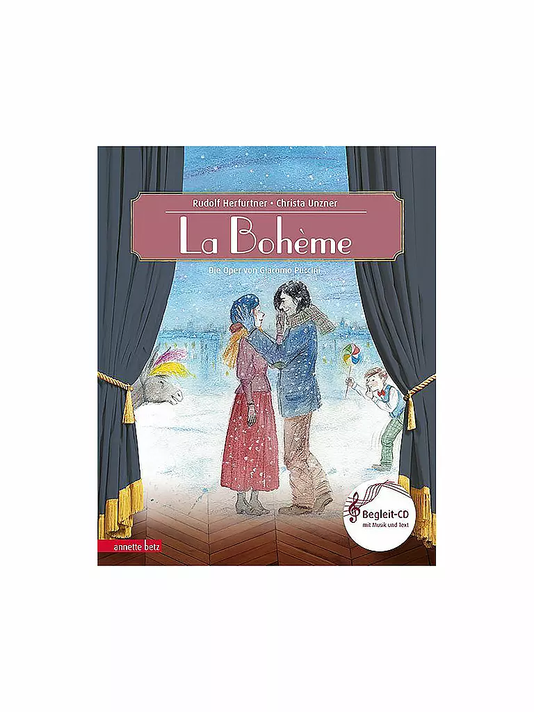ANNETTE BETZ VERLAG | Libro - La Bohème con CD audio | Senza colore