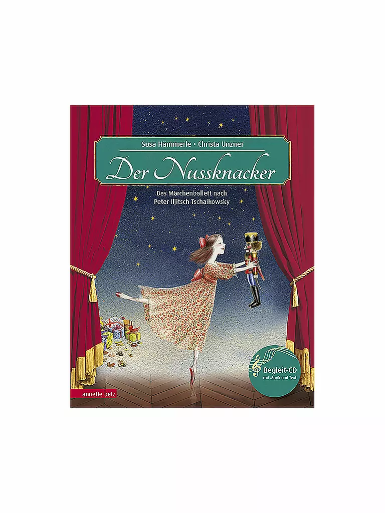 ANNETTE BETZ VERLAG | Libro - Lo Schiaccianoci con CD audio | Senza colore