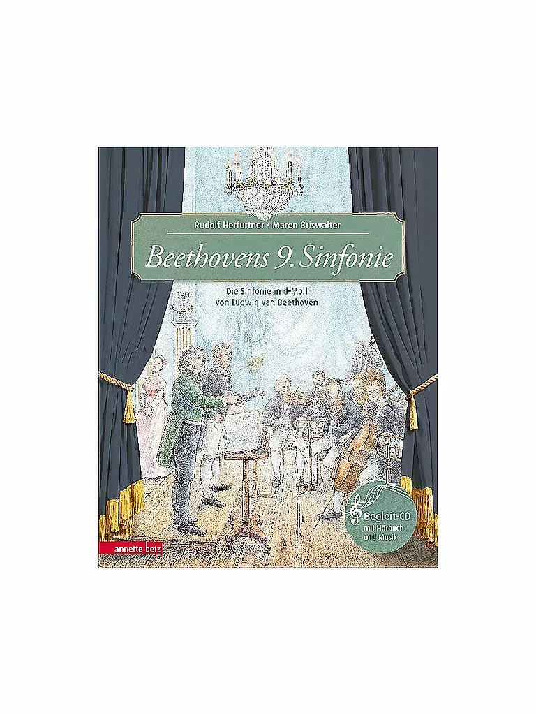 ANNETTE BETZ VERLAG | Libro - Nona Sinfonia di Beethoven con CD audio | Senza colore